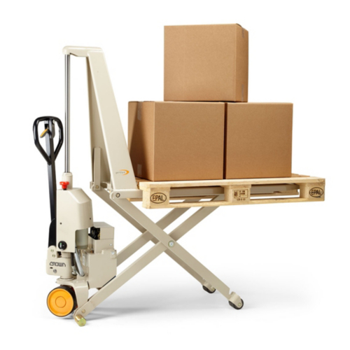 PTH 50 Hand Pallet Jack 2200 lb with Powered Scissor Lift