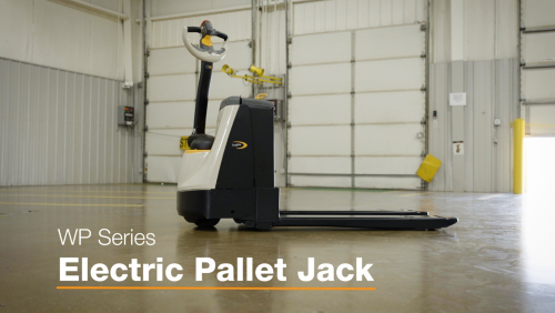 WP 3225-45 Electric Pallet Jack 4500lb, 4 x 12V 122AH Thin Plate Pure Lead Battery